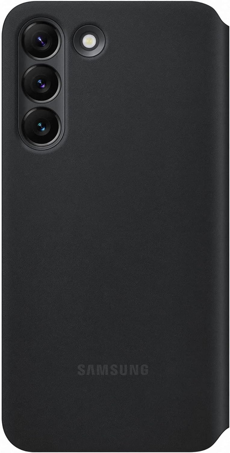 Samsung Official S22 Smart Clear View Cover Black