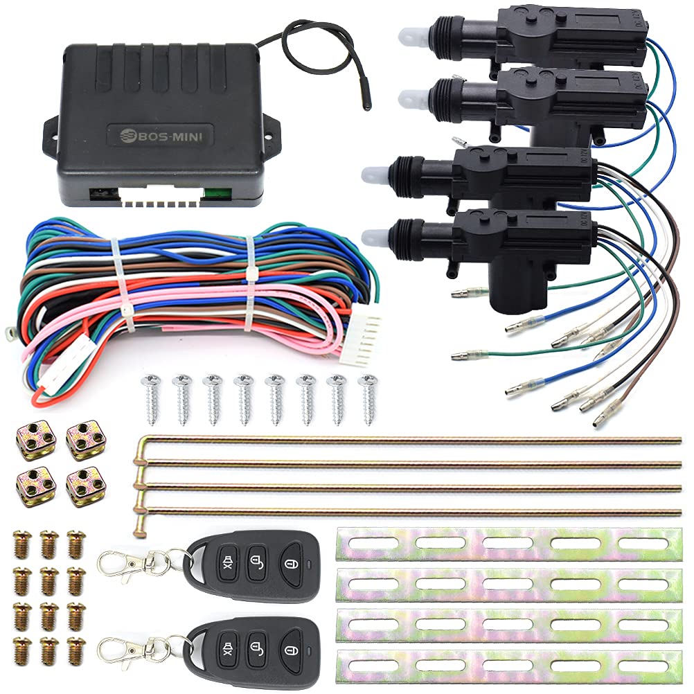 KIT CHIUSURA CENTRALIZZATA CENTRALINA UNIVERSALE AUTO CON 2