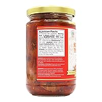 Vista 4 de Flora Foods Tomates orgánicos secados al sol en aceite 10.22 oz (290g) Importado de Italia Calidad premium
