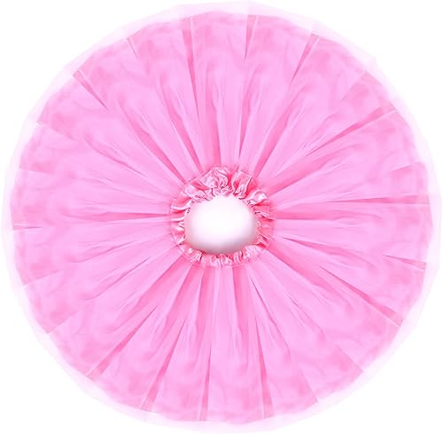 Miniatura 3 de Koogel 6 piezas de tutú para niñas pequeñas 3 capas de tutú multicolor tutú de ballet tutú de fiesta para niños tutú para disfrazarse fiesta de