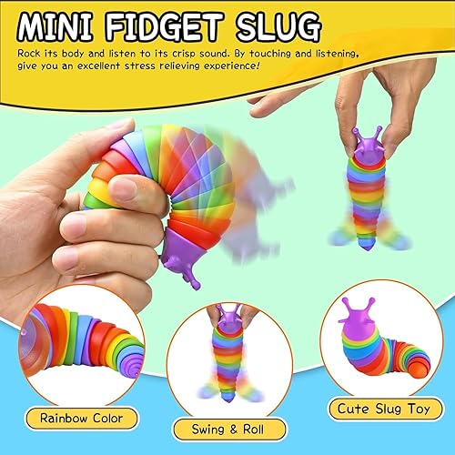 Miniatura 4 de Conjunto de juguetes sensoriales para niños autistas, paquete de juguetes para ansiedad con autismo, juguetes esenciales de viaje para niños