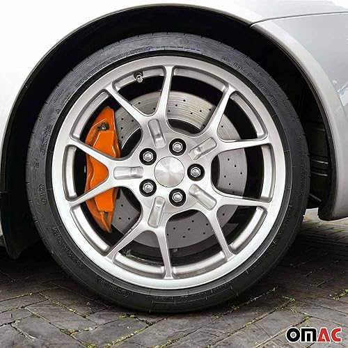 Miniatura 41 de OMAC Pinza de freno a base de epoxi kit de pintura de coche Nueva York negro brillante alta temperatura Nueva York Negro (Brillante) RAL:9005