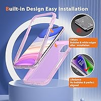 Vista 5 de Lifedance Nuevo para iPhone 11, Funda Protectora Completa y Resistente con Protector de Pantalla Integrado, Protección contra Caídas de 10 Pies