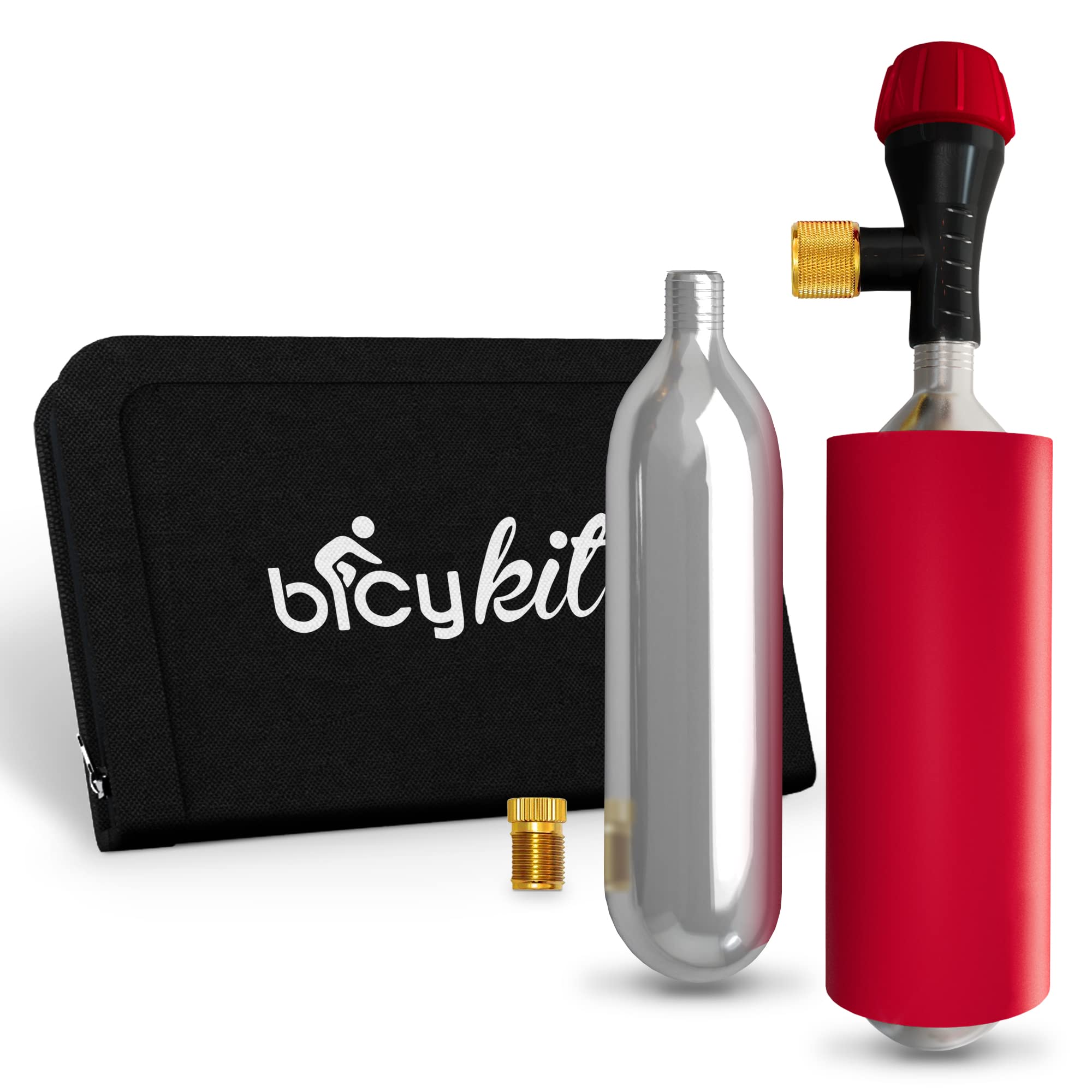Homiom CO2 Inflator Kit with 6 x16g Cartridges