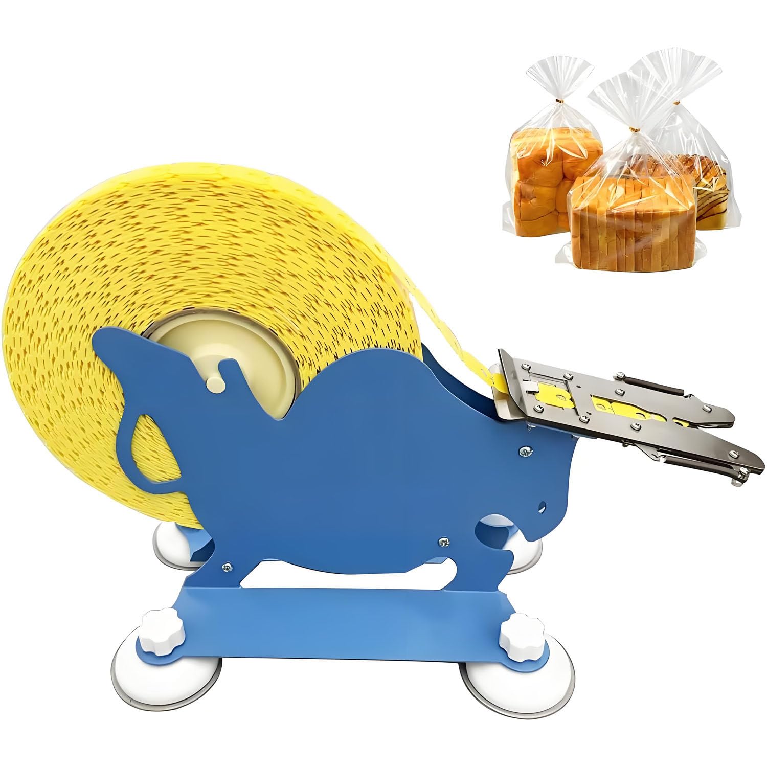 AiODiO Manual Bread Sealing Machine with Suction Base