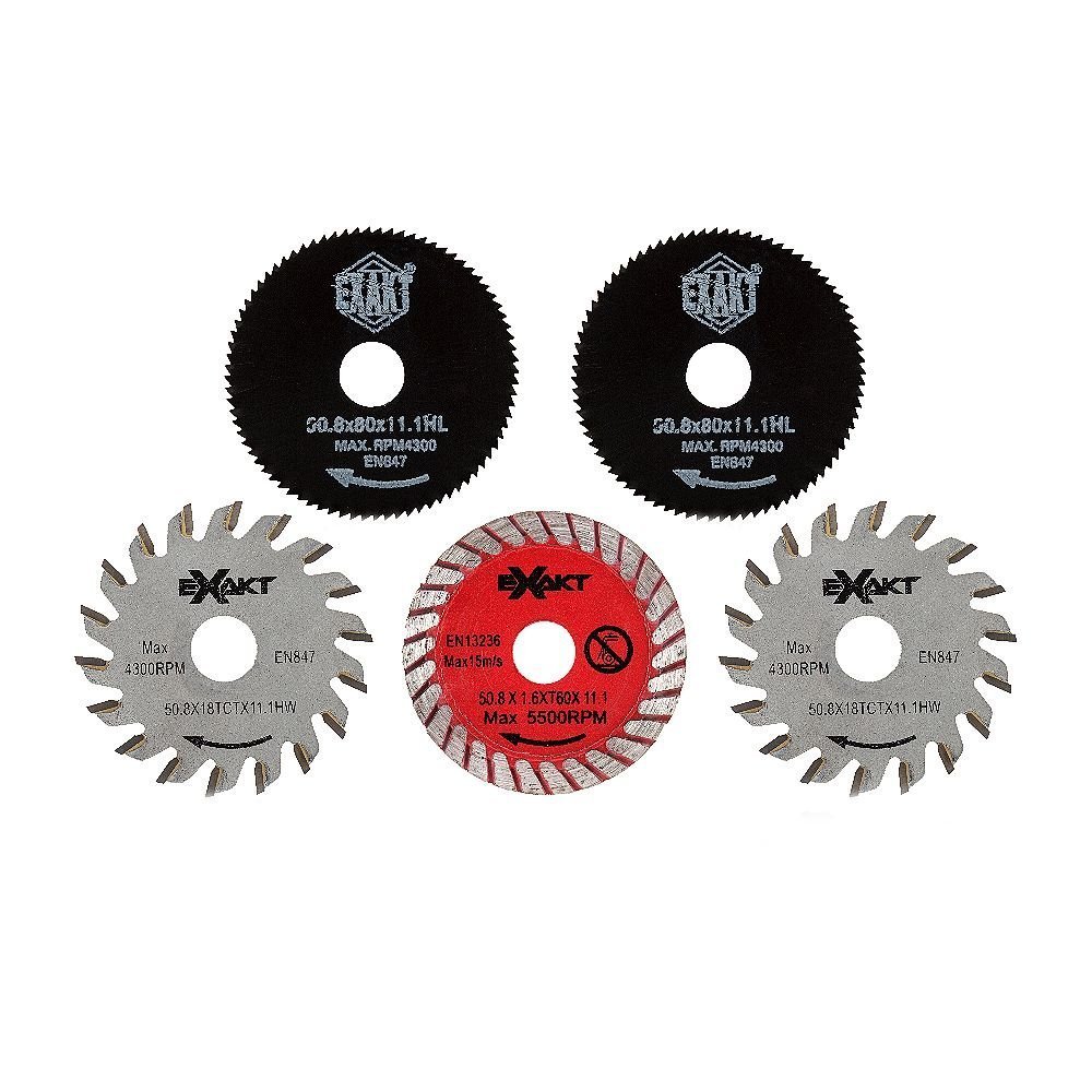 Exakt EC320 Power Hand Saw Blade Set 10pc