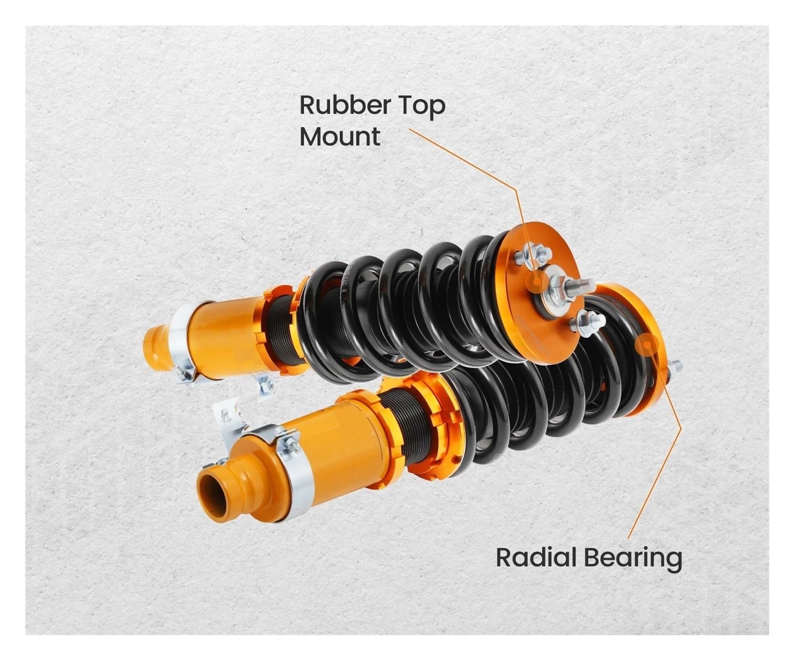 Ammortizzatore Kit Molla Sospensione Coilovers Da 4 Pezzi Per Civic EG EH EJ 1992-1995 Per CR-X Per Sol 1992-1995 Supporto