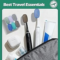 Vista 7 de Lapfoon 6 paquetes de fundas de silicona para cepillos de dientes, tapa para cepillos de dientes eléctricos y manuales