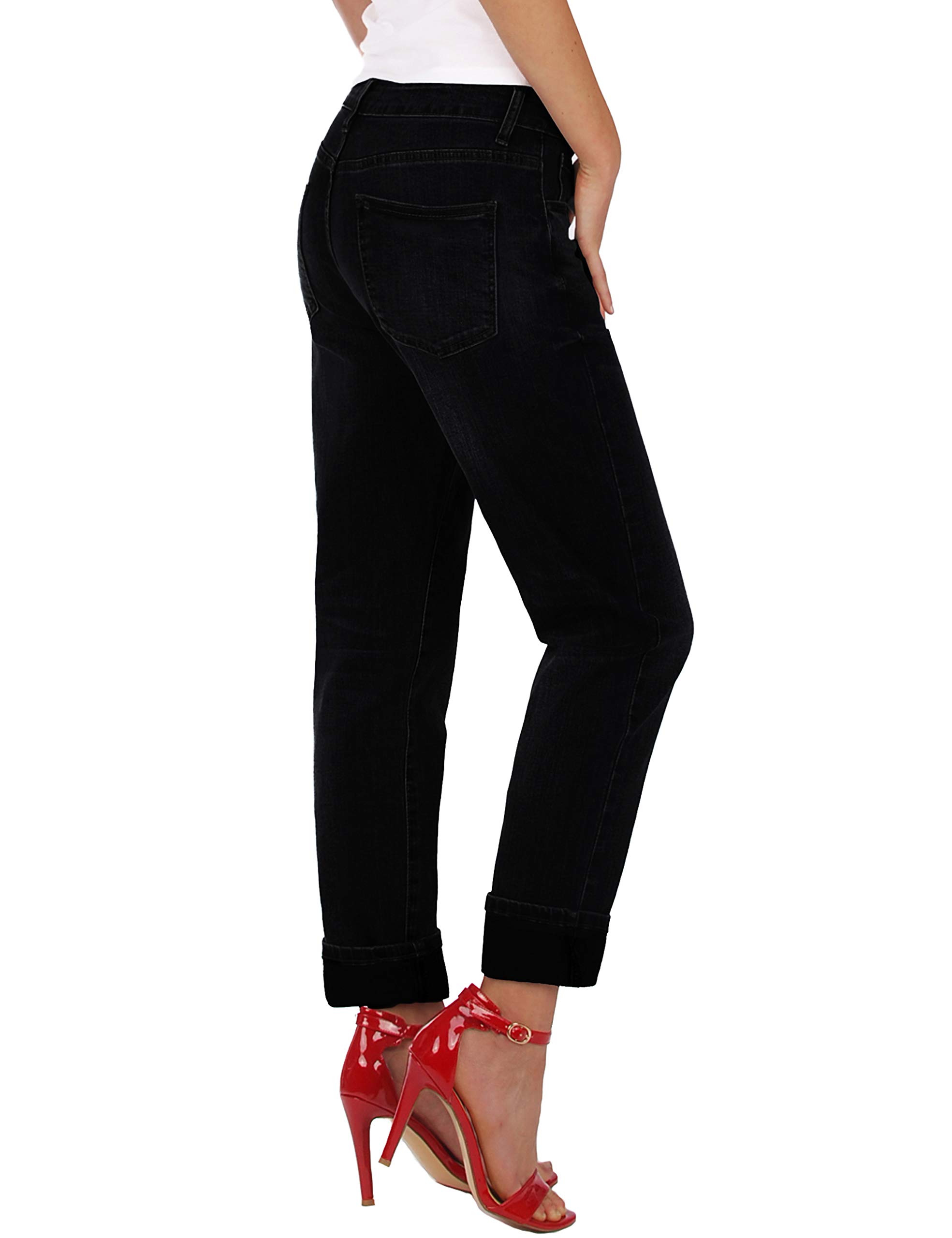 Fraternel Pantalones Vaqueros Mujer Boyfriend