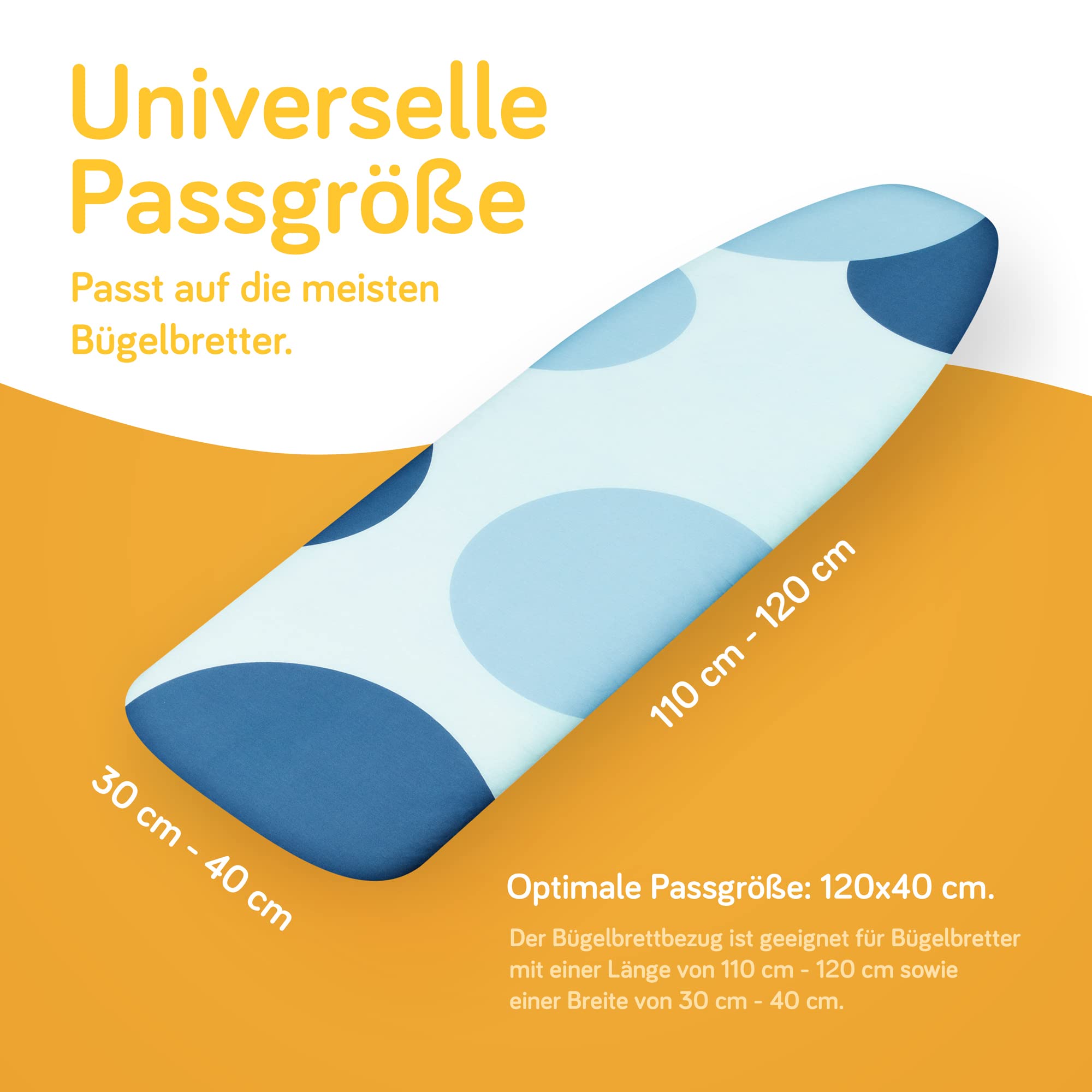 Brabantia PerfectFlow Strijkplankovertrek 124 X 45 Cm Bubbles 266 151148