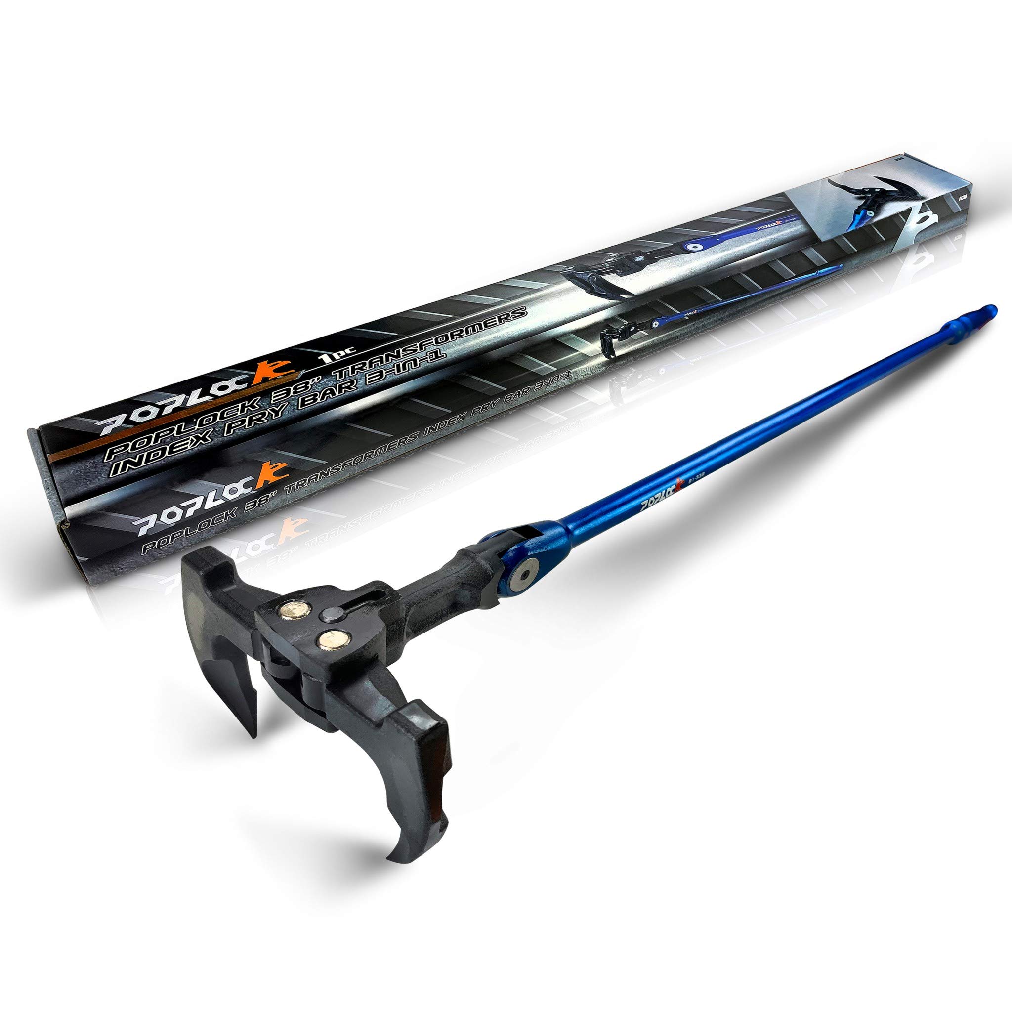 Buy POPLOCK 38" TRANSFORMERS 3in1 Multi Tool Indexing Pry Bar with