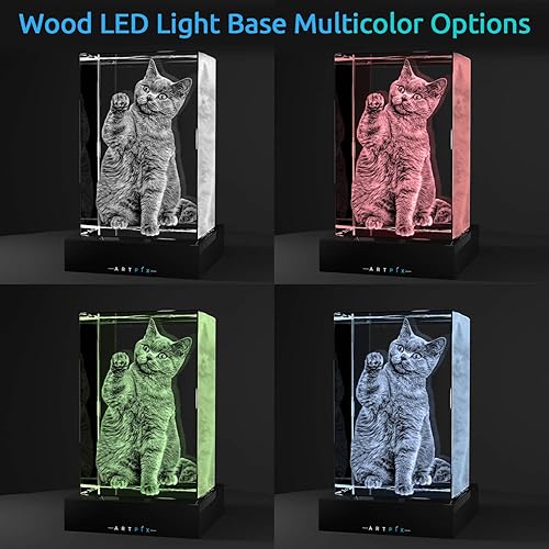 Miniatura 4 de ArtPix 3D Foto de cristal de alta calidad, regalos para el día de la madre para mujeres, ella, esposa, hombres, mamá, marido, gran regalo