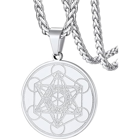 Metatron's Cube Pendant: Divine Protection and Empowerment