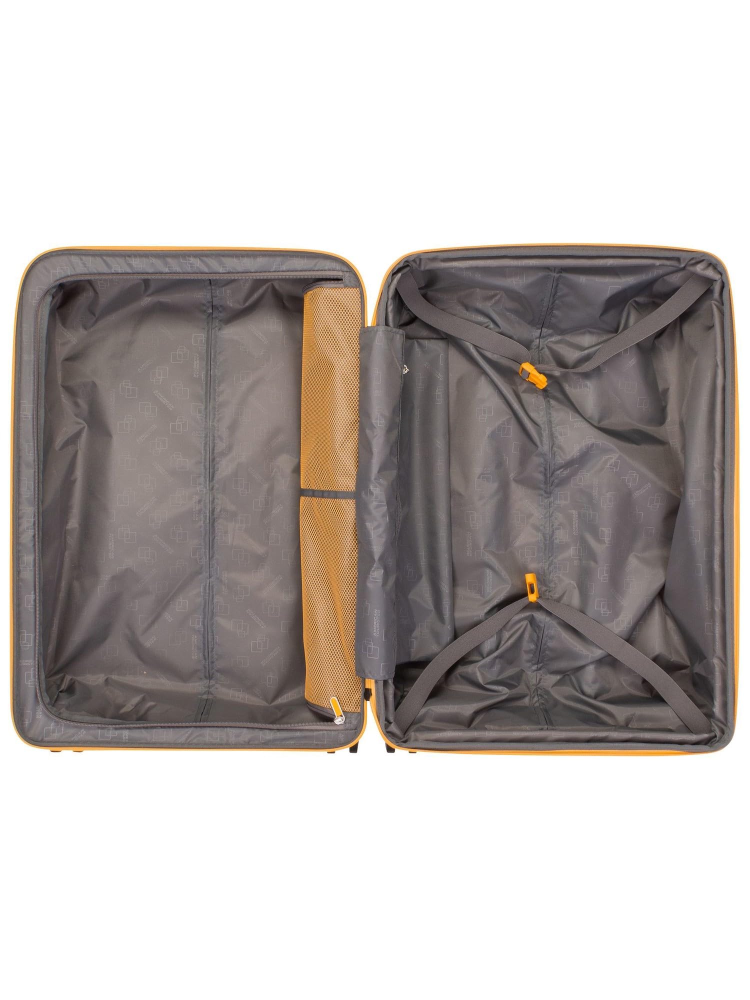 American Tourister Trolley Rigido Medio espandibile, con 4 ruote girevoli e chiusura integrata con combinazione a 3 cifre con funzione TSA. Dispone di un ampio scomparto principale, cinghie elastich