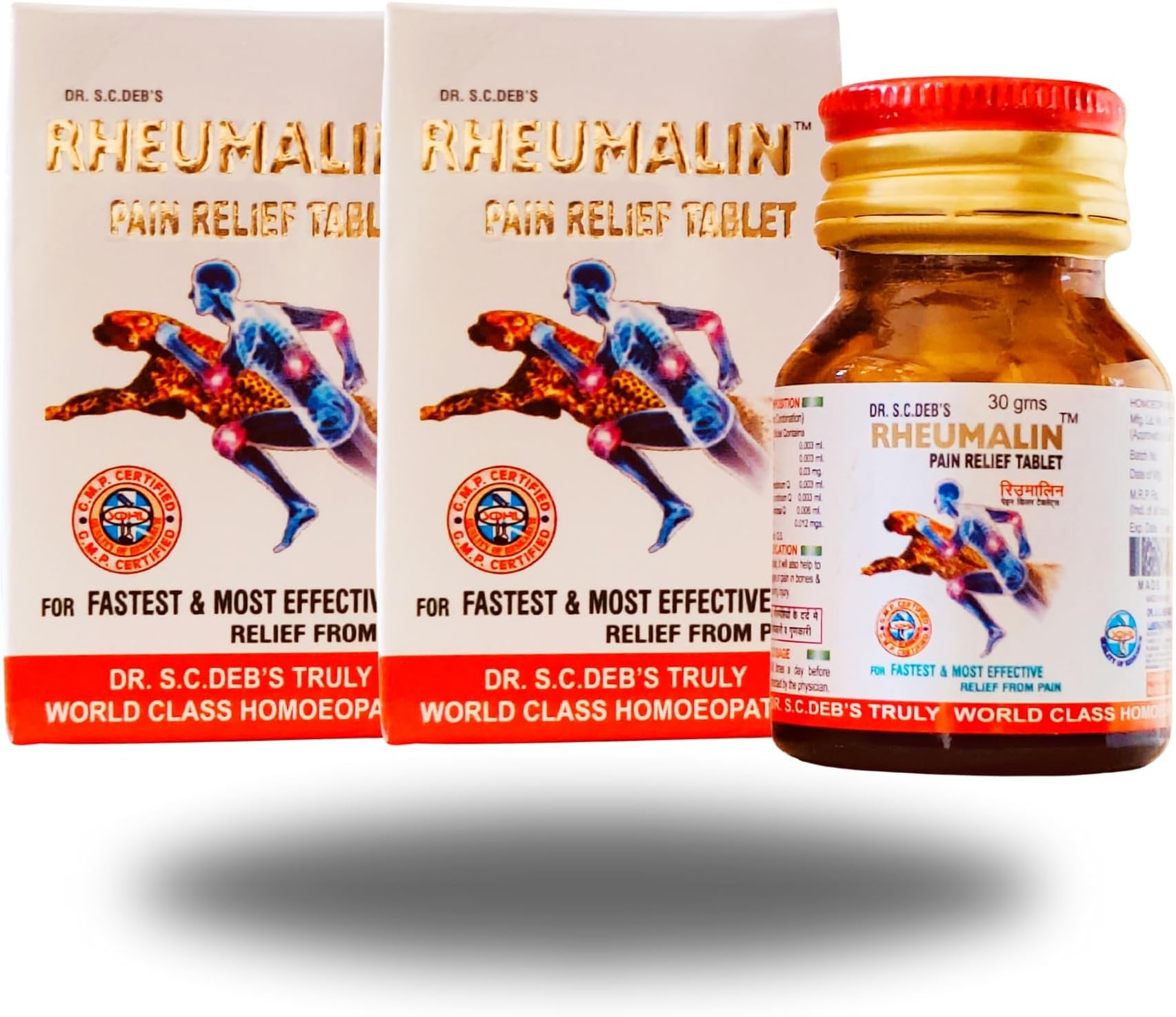 Dr s c deb Rheumalin Tablet || Pack of 2 || Sold by Yurve®