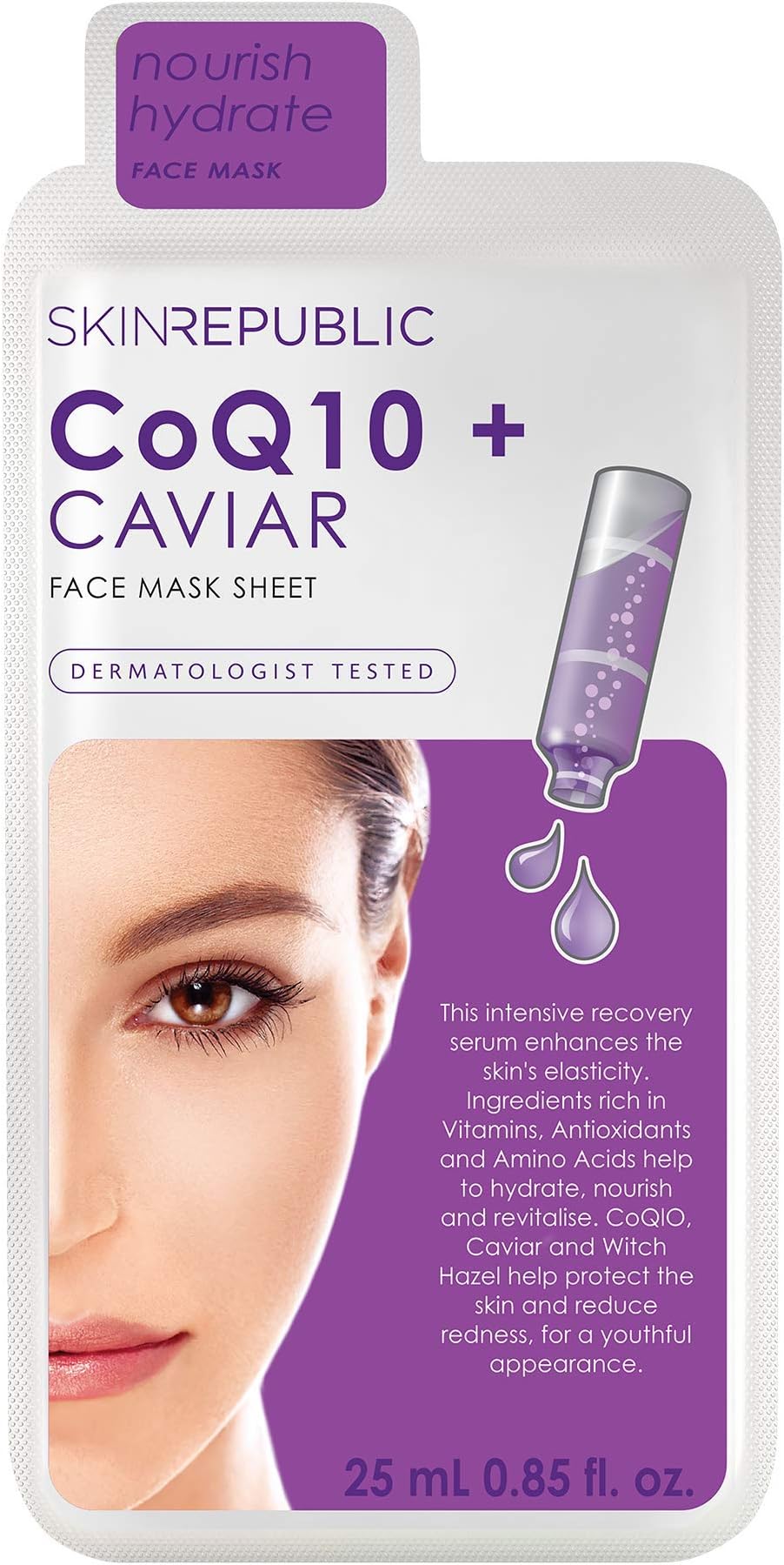 Skin Republic Caviar + CoQ10 Face Mask 25ml