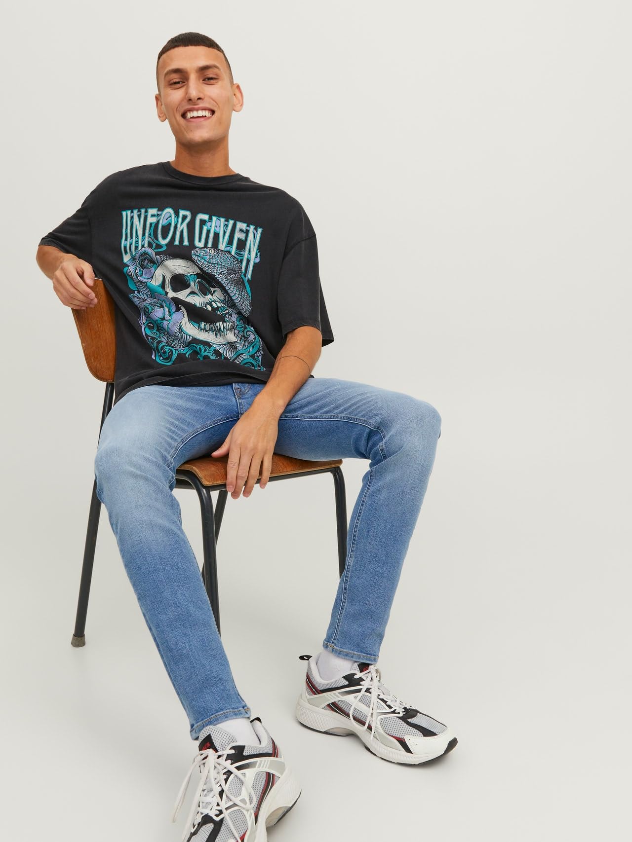 Jack & Jones Jack & Jones Male Skinny Jeans Jjiliam Jjoriginal AKM 770 Noos Skinny Jeans - Pantalones Vaqueros Hombre