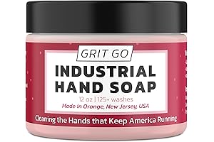 Industrial Hand Soap: Sap Off Grease, Oil, Rust with Crushed Limestone