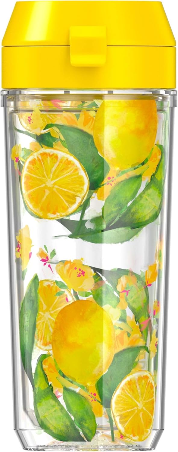 Thermos Patina Vie 18 Ounce Double Wall Bottle, Posy Shimmer