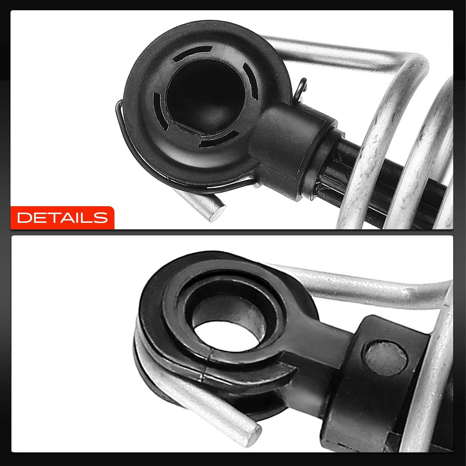 Frankberg 2x Amortiguadores de gas portón trasero Compatible con Serie 5 F10 Limousine 2009-2016 Serie 5 F10 F18 Limousine 2009-2017 Replace# 51247204366