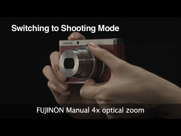 Fujifilm XF1 Camera - Black (14MP, 4x Optical Zoom) 3 inch LCD