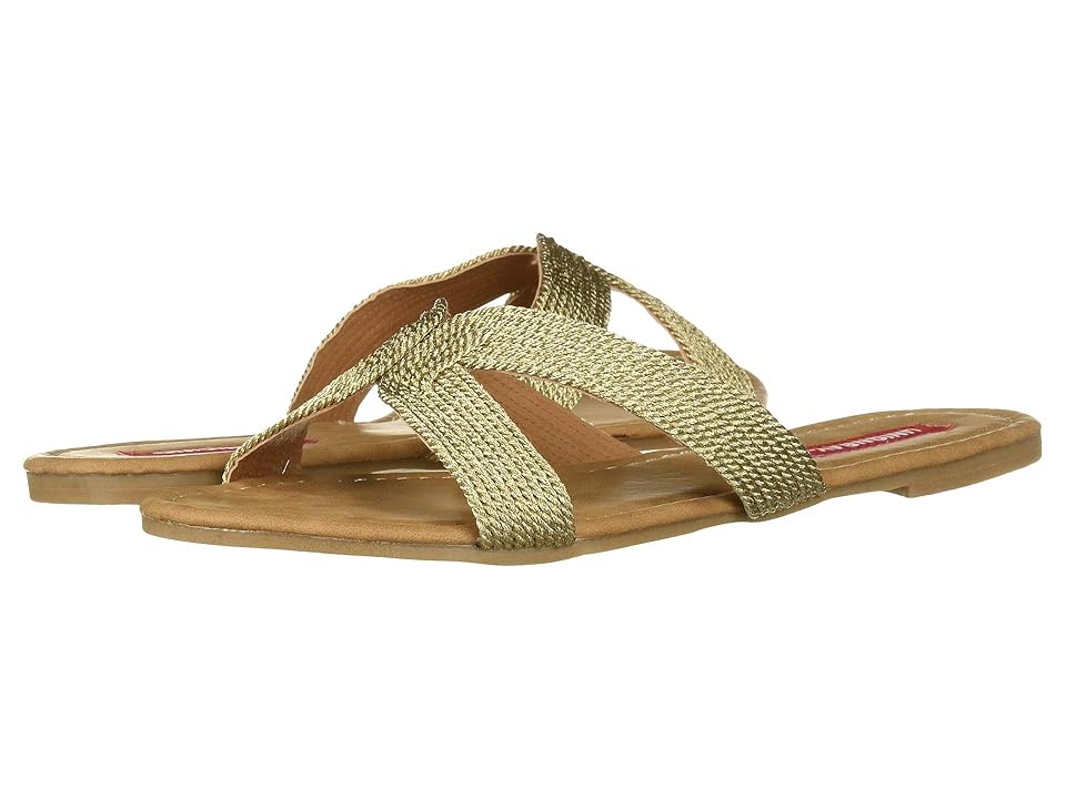 

UNIONBAY Becky (Gold) Women's Sandals