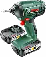 BOSCH - BOSCH18V バッテリー(2個) インパクトドライバー PDR18LI Amazon | BOSCH(ボッシュ) 18Vバッテリー インパクトドライバー