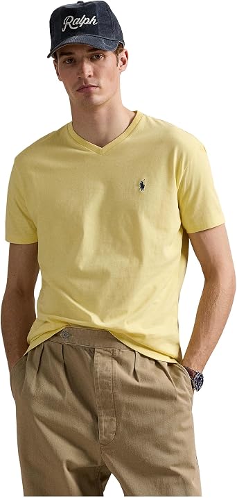 POLO RALPH LAUREN Classic Fit Jersey V-Neck T-Shirt