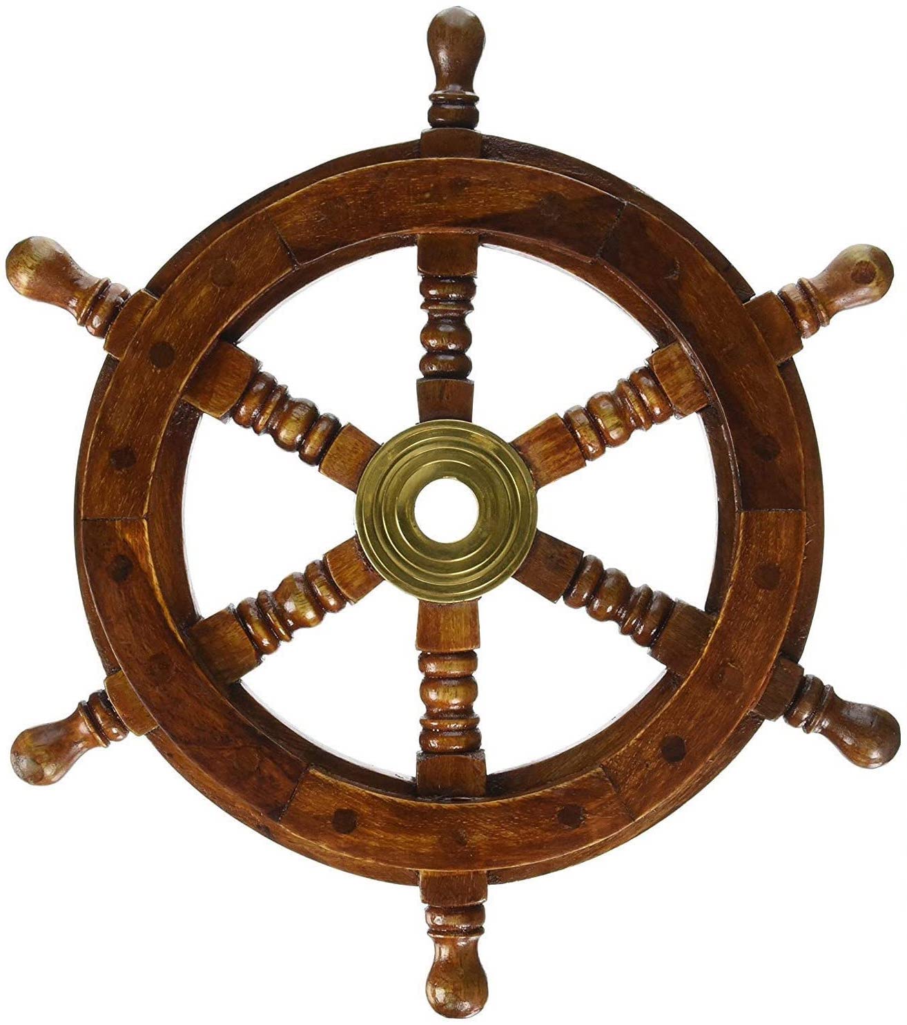 Amazon.com: ECTORIA 12 Inch Nautical Sheesham Wooden Pirate Ship