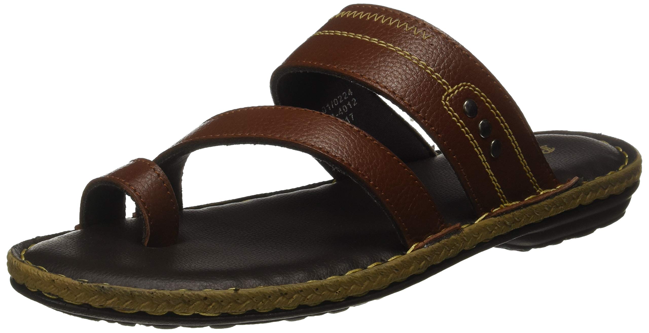 BATA Mens Moore Brown Flip Flops Thong Sandals (B076KS1624) Amazon Price History, Amazon Price Tracker