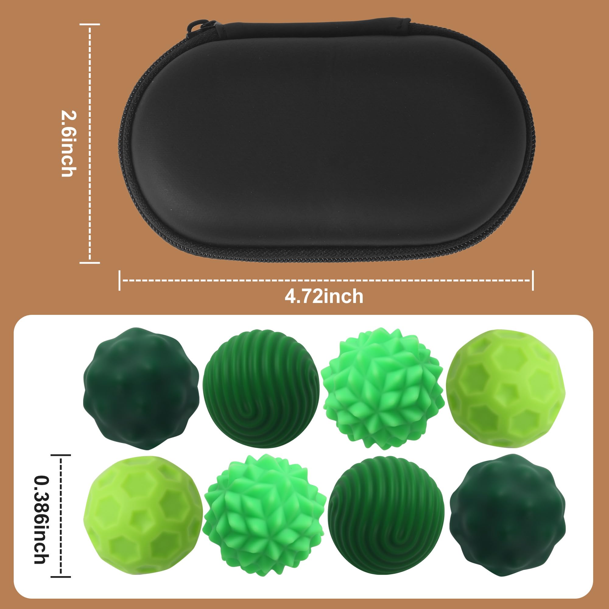 Palline magnetiche in silicone, giocattoli antistress per adulti e