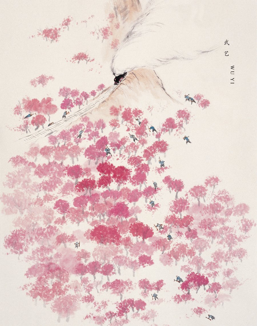Wu Yi Thé Oolong Naturel de Chine en Feuilles Vrac