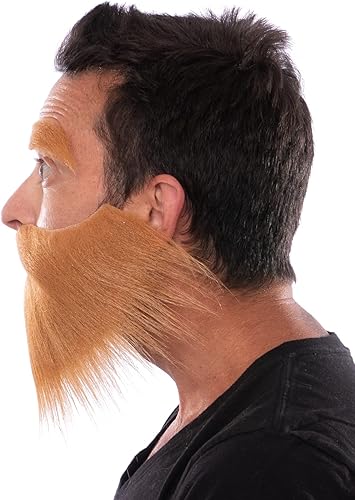 Miniatura 7 de Barba falsa, bigote falso y cejas falsas, disfraz realista novedoso con autoadhesivo fácil de aplicar
