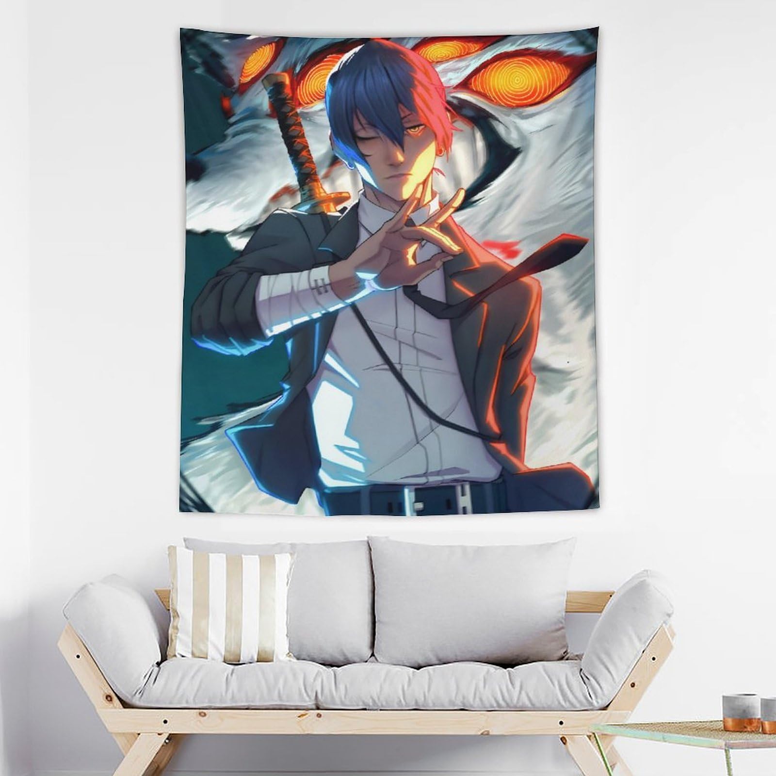 Amazon.co.jp: タペストリー チェンソーマン 早川アキ 壁掛け ポスター