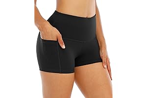 CHRLEISURE Women's Biker Shorts with Pockets: Your Shorts Under Skirts Savior
