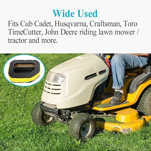 Miniatura 3 de 32 083 03-S Filtro de aire para Kohler Courage Engine SV710 SV715 SV720 SV730 SV735 SV740 Cub Cadet cortacésped, reemplazar 32 083 03