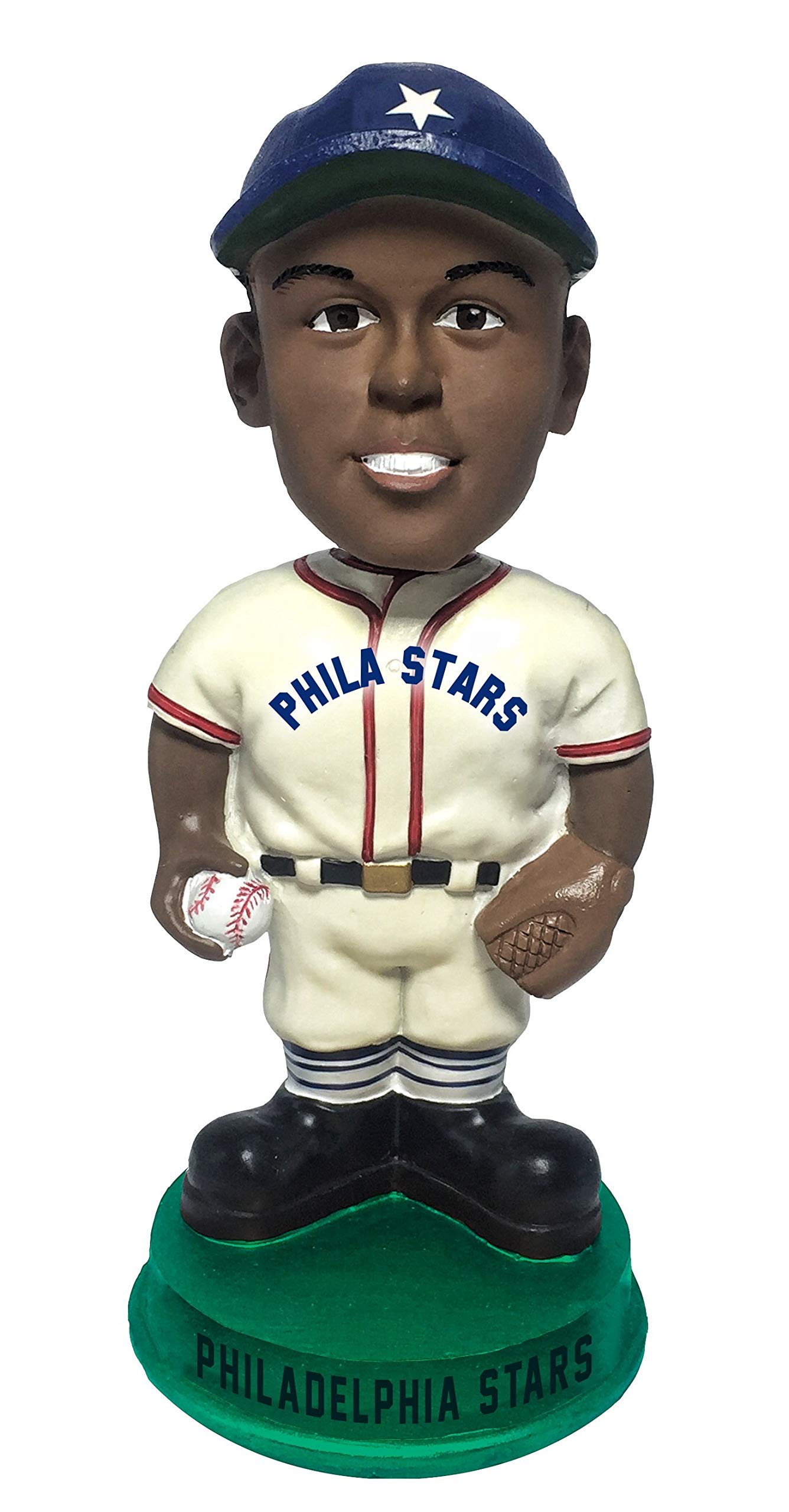 Philadelphia Stars Vintage Green Base Bobblehead Negro Leagues