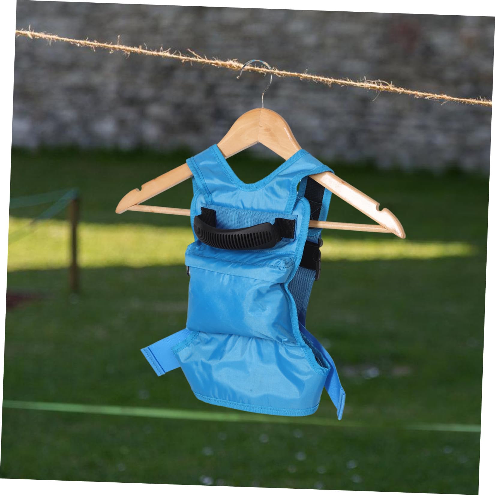 KESYOO Laisse D'entraînement Ski pour Garçon et Filles Bleu, Corde de Traction Ajustable Poignée Ergonomique, Accessoire Sécurité Antichute pour Apprentissage Ski Débutants, Sports