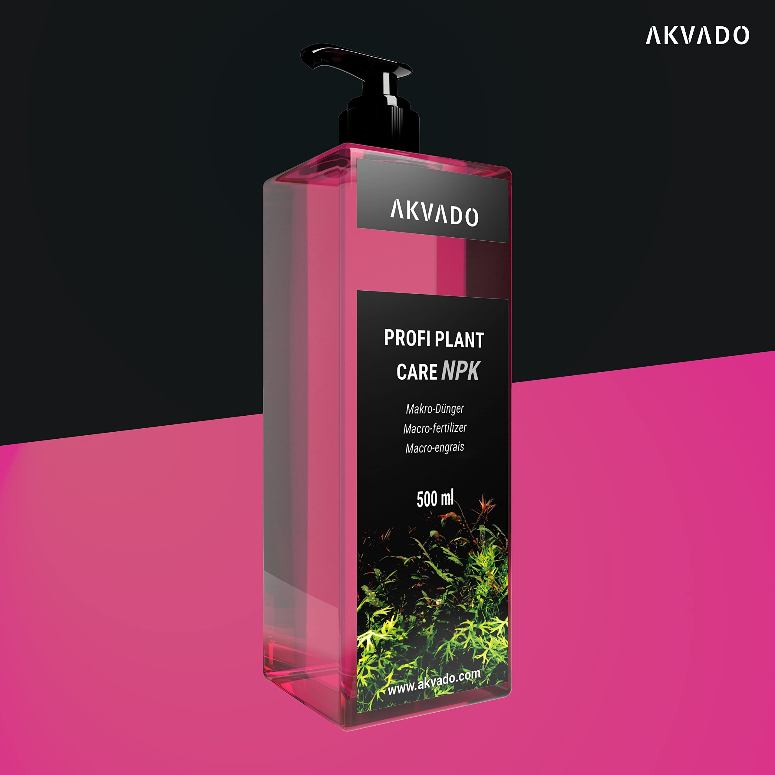 Profi Plant Care NPK - Makro Dünger für Aquarienpflanzen, 500 ml