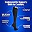 SB SOX Compression Socks for Men & Women (20-30 mmHg) - Best Support Stockings for Travel, Medical, and Sports - Perfect for Everyday Wear (X-Large, Solid Black)