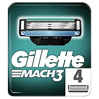 Vista 1 de Gillette Mach3 - Cuchillas de repuesto para hombre, el embalaje puede variar, fresco, 4