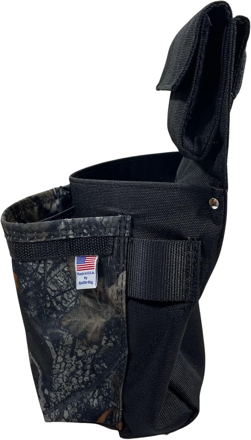 BOULDER Bag ULT 110 Ultimate Electrician Single Pouch. Tool Belt Ready Durability Wide Mouth, Deep Pockets, Pro Box Design. Made in The USA