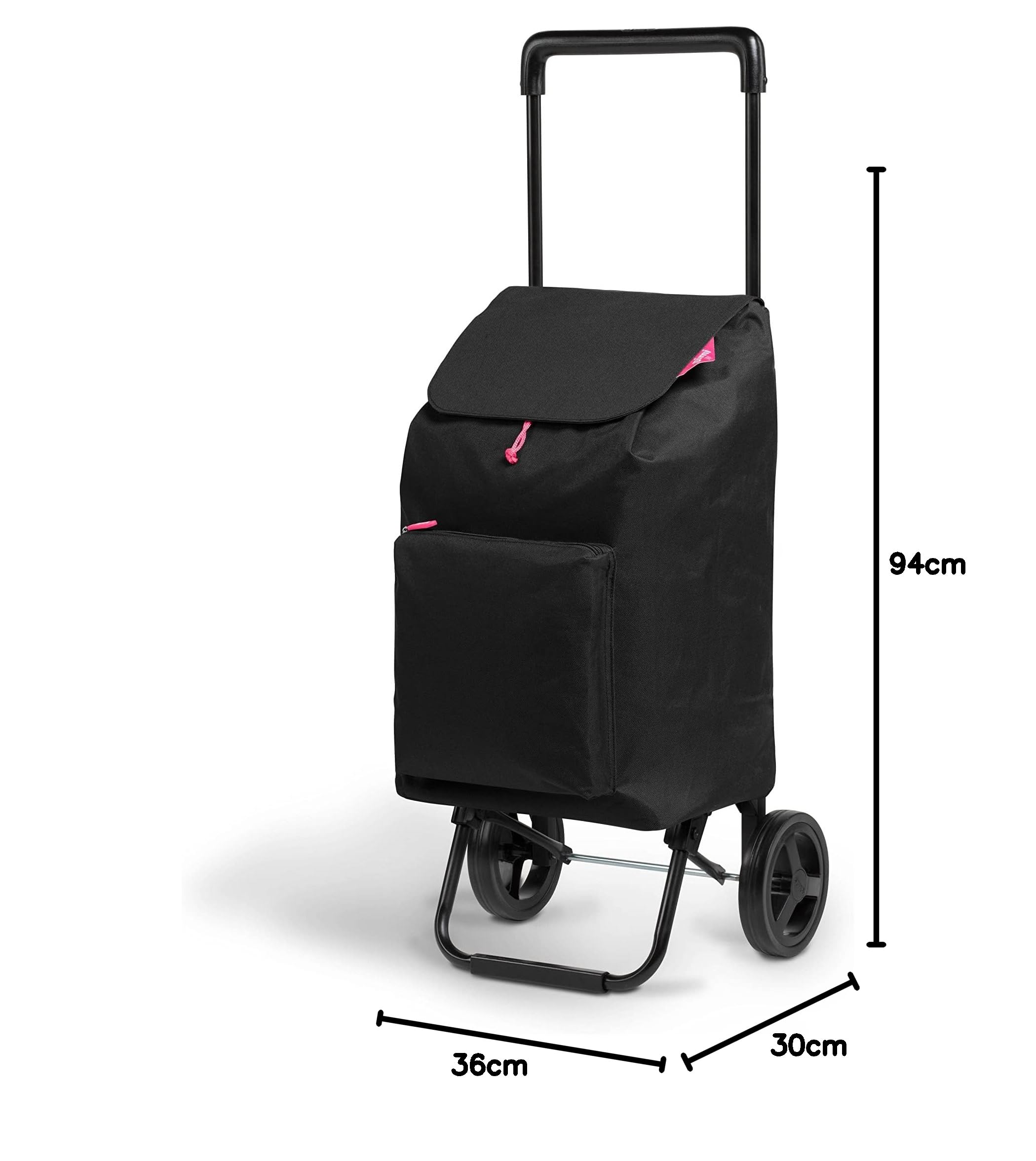 GIMI Carrello Spesa New Argo Nero