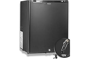 SMETA 1.8 Cubic Feet 12V/110V Lockable Truck Refrigerator