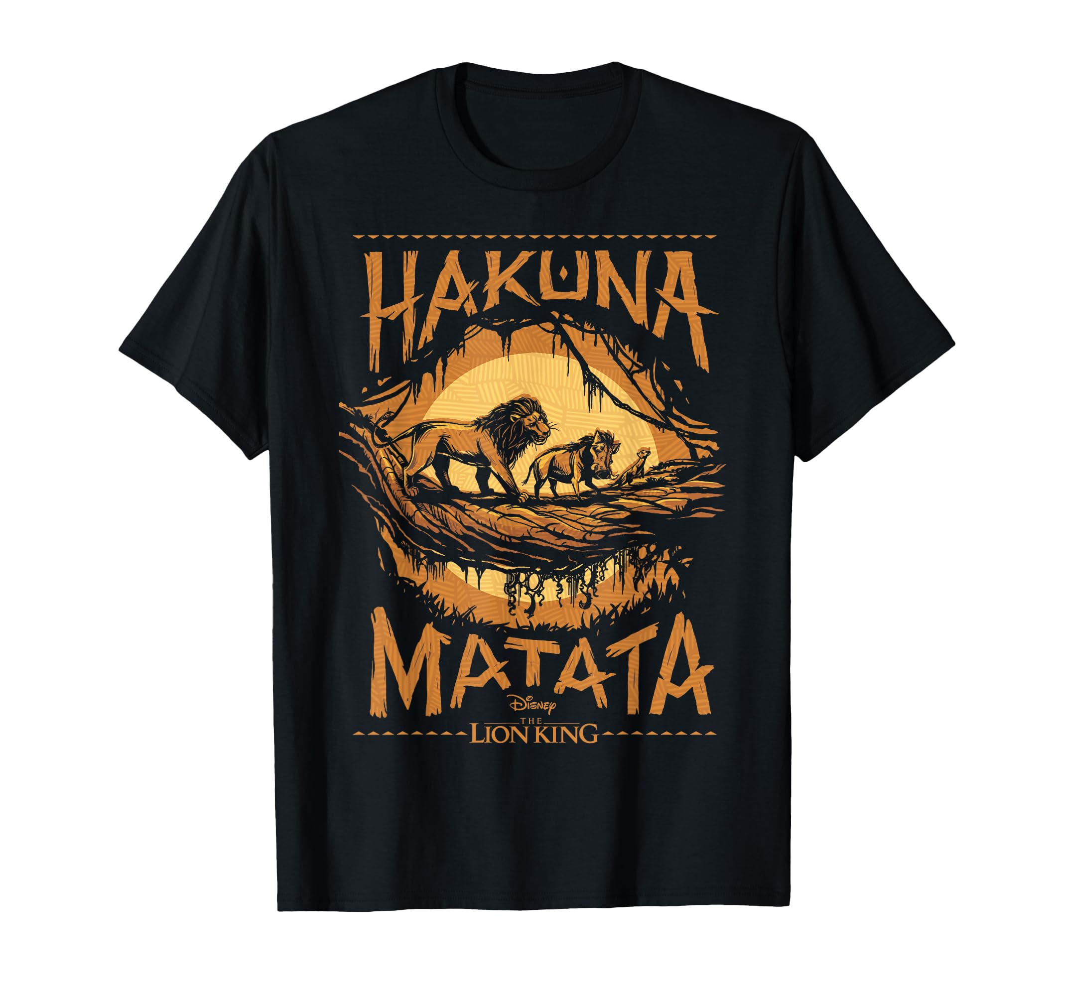 00年代　希少　ハクナマタタ　ライオンキング　Tシャツ　ディズニー 激レア】ディズニー Tシャツ ライオンキング ハクナマタタ