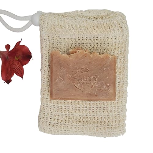 Miniatura 4 de Barra de jabón pequeña hecha a mano con miel y avena, hecha con té Chai, miel orgánica y avena - Ingredientes 100% naturales y orgánicos - para