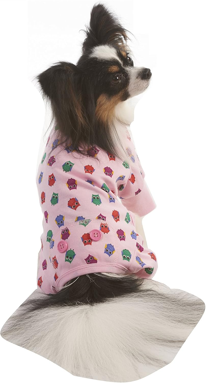 Lookin' Good! Owl Print Pajama's, XX-Small, Pink