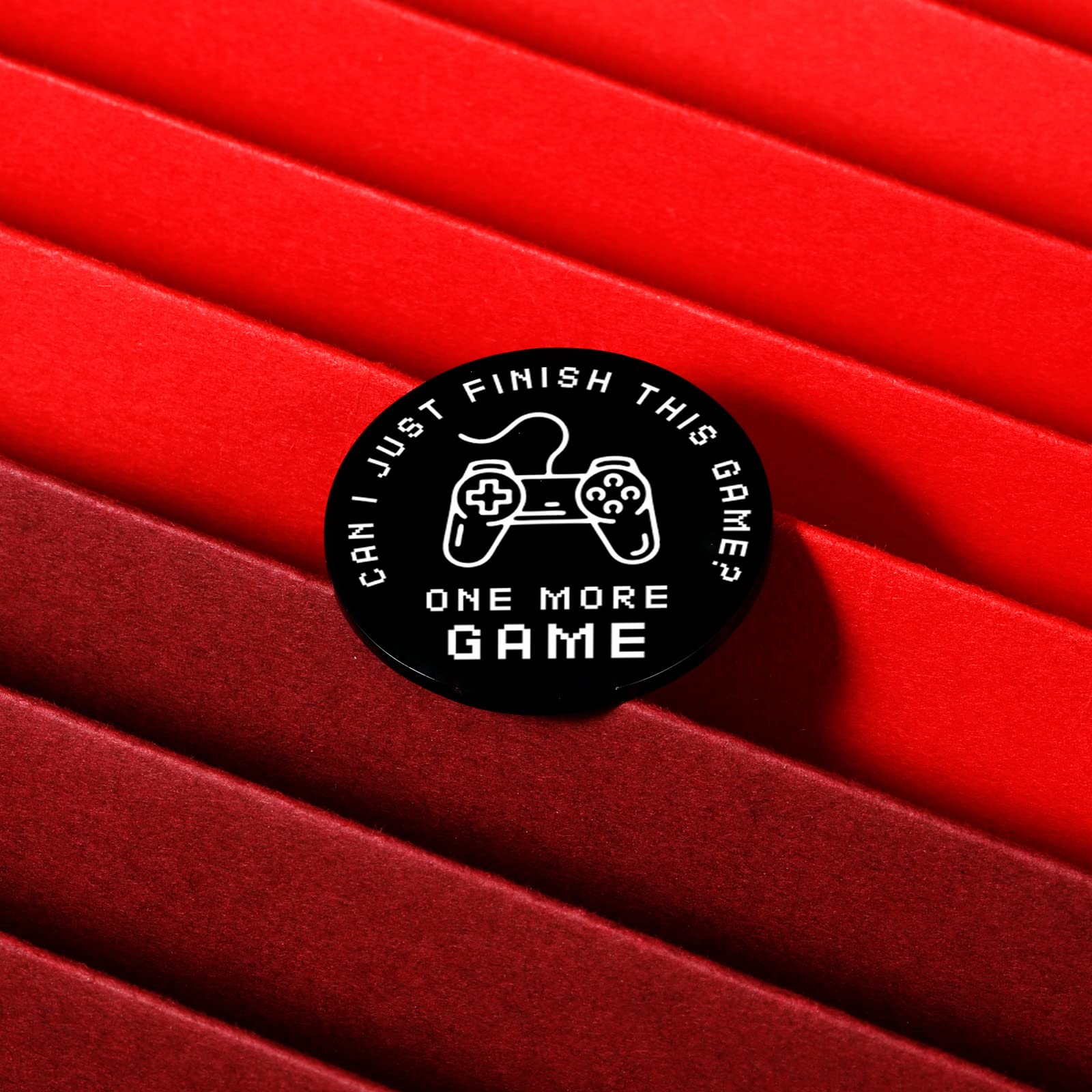 Entscheidungsmünze Gamer Edition – Spielen Oder Schlafen, Doppelseitig, Metallisch