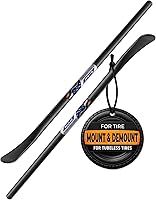 Bovkad 30 Inch Heavy Duty Tire Spoon Bars, 2-Pack 3/4" Solid Steel Tire Irons for Truck SUV Semi Tires - Pro Mounting Demounting Tools