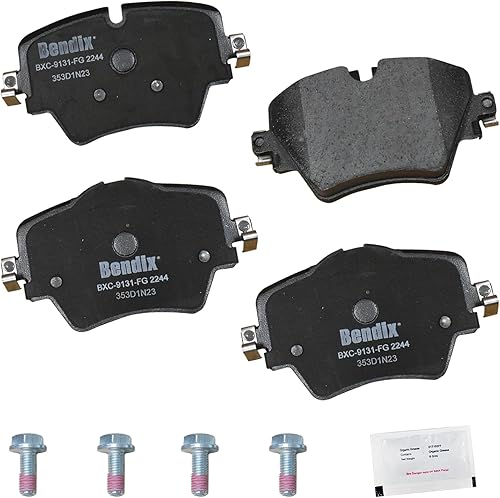 Vista 229 de Bendix Priority1 CFC1035 Pastillas de freno delanteras de cerámica para modelos seleccionados Chevrolet Aveo, Aveo5, Optra, Spark, Spark EV, Pontiac